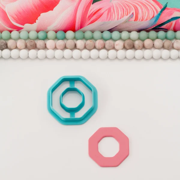 Octagon Donut with Rounded Corners M