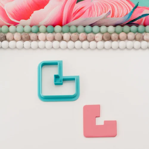 Square Hoop with Rounded Corners L