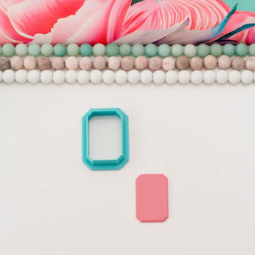 Solid Beveled Rectangle L