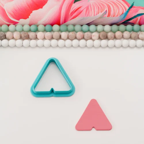 Triangle Hoop with Rounded Corners L