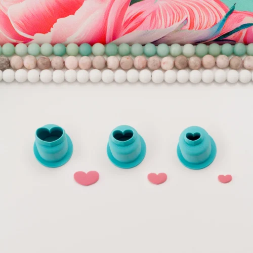 Single Micro Rounded Heart Petal L