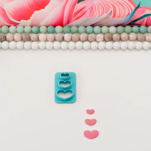 Trio Micro Rounded Heart Petal L
